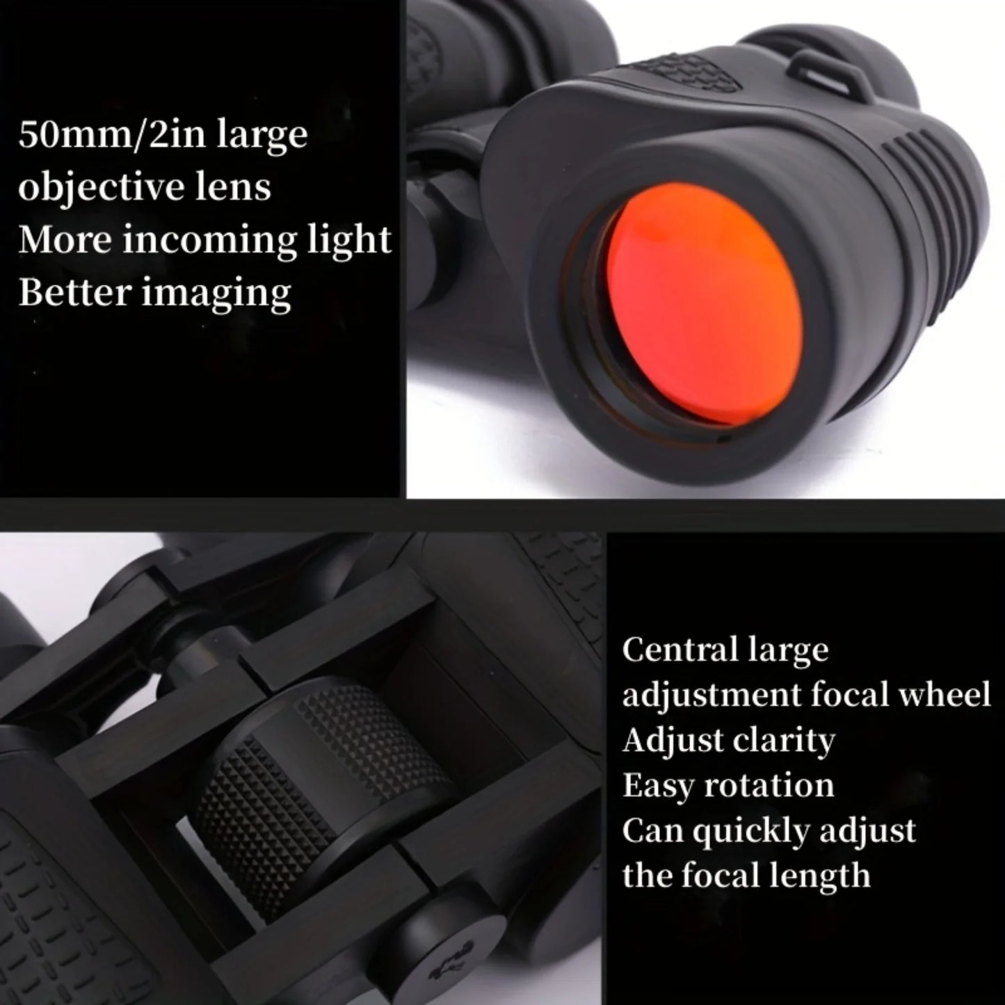 SPV Prism Glass Lens 8x35 HD Binoculars - SpectraView