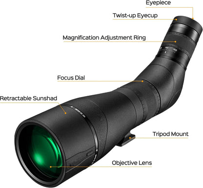 SPV HyperFocus 20-60x85 HD Spotting Scope