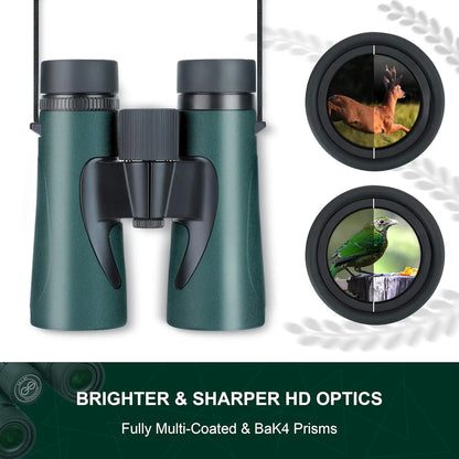 SPV Falcon 10X42 BaK4 Prism HD Binoculars